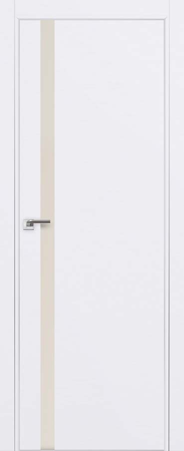 межкомнатные двери  Profil Doors 6E  перламутровое аляска