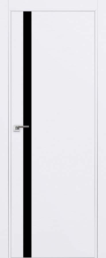 межкомнатные двери  Profil Doors 6E  чёрное аляска