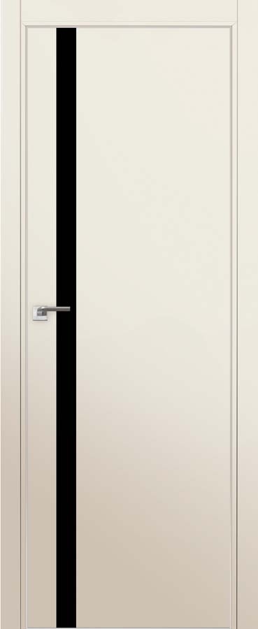 межкомнатные двери  Profil Doors 6E  чёрное магнолия