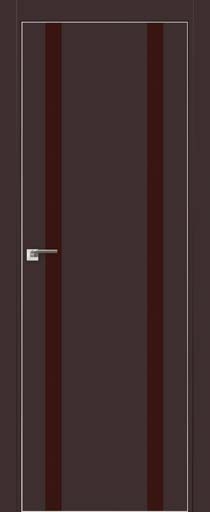 межкомнатные двери  Profil Doors 9E  коричневое тёмно-коричневые