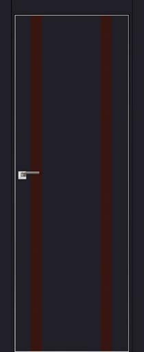 межкомнатные двери  Profil Doors 9E  коричневое чёрный матовый