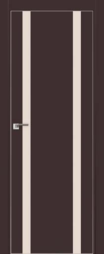 межкомнатные двери  Profil Doors 9E  перламутровое тёмно-коричневые