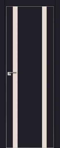 межкомнатные двери  Profil Doors 9E  перламутровое чёрный матовый