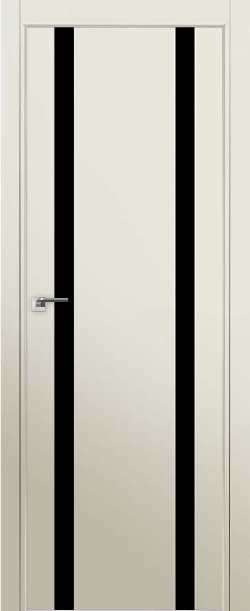 межкомнатные двери  Profil Doors 9E  чёрное магнолия