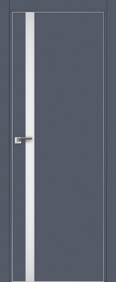 межкомнатные двери  Profil Doors 17E  белое антрацит