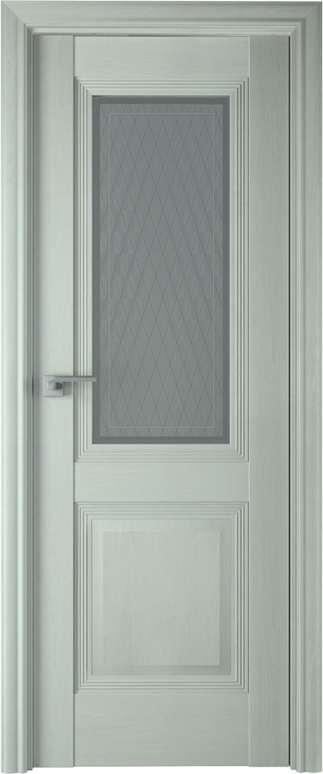 межкомнатные двери  Profil Doors 81X матирование Богемия эш вайт