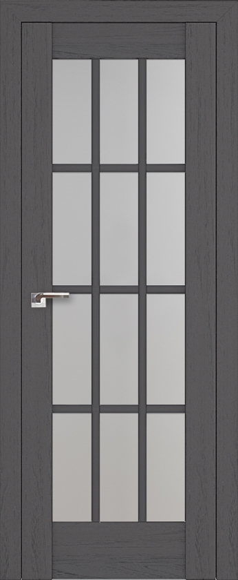 межкомнатные двери  Profil Doors 102X мателюкс пекан тёмный