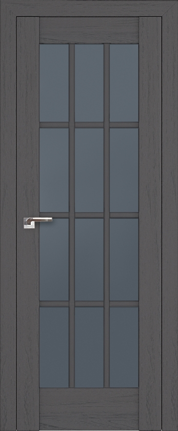 межкомнатные двери  Profil Doors 102X графит пекан тёмный
