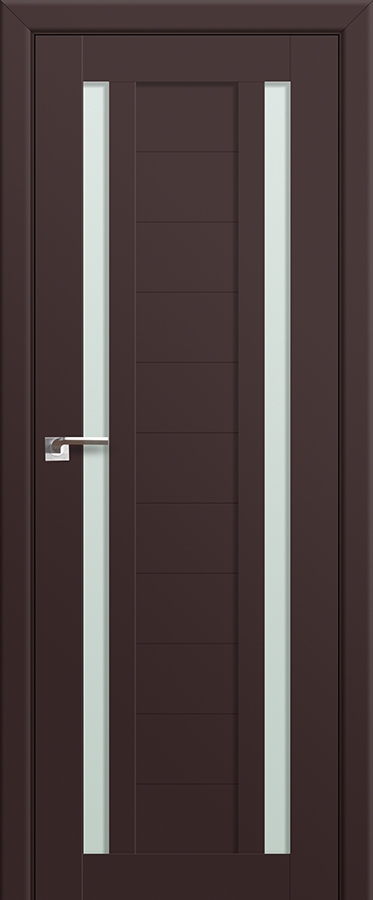 межкомнатные двери  Profil Doors 15U тёмно-коричневые