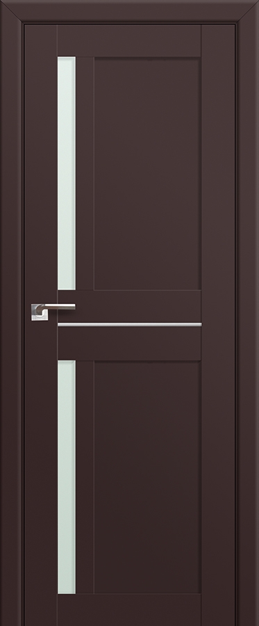 межкомнатные двери  Profil Doors 19U тёмно-коричневые