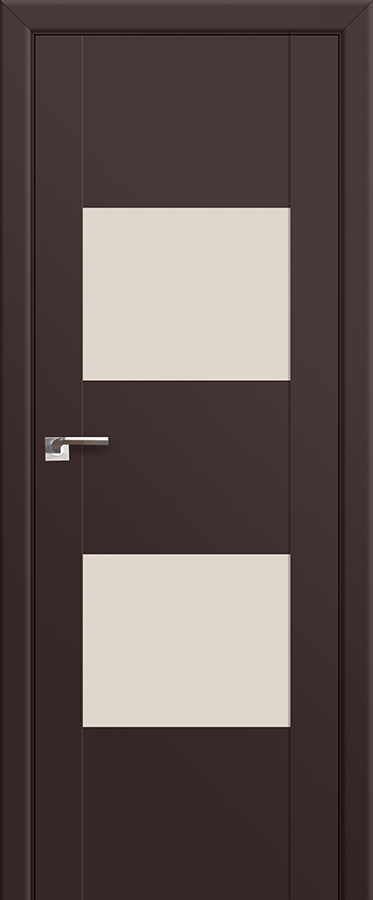 межкомнатные двери  Profil Doors 21U перламутровый тёмно-коричневые