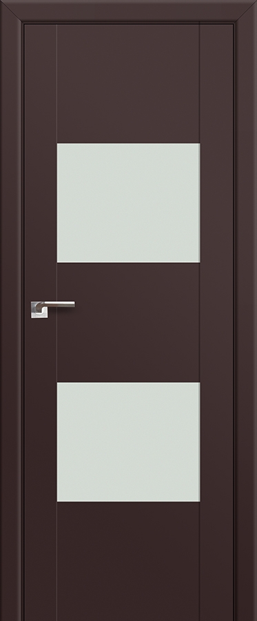 межкомнатные двери  Profil Doors 21U белый тёмно-коричневые
