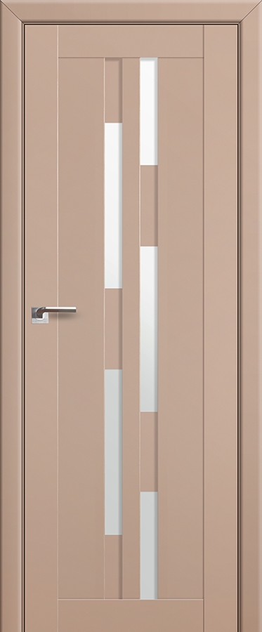 межкомнатные двери  Profil Doors 30U белый триплекс капучино сатинат