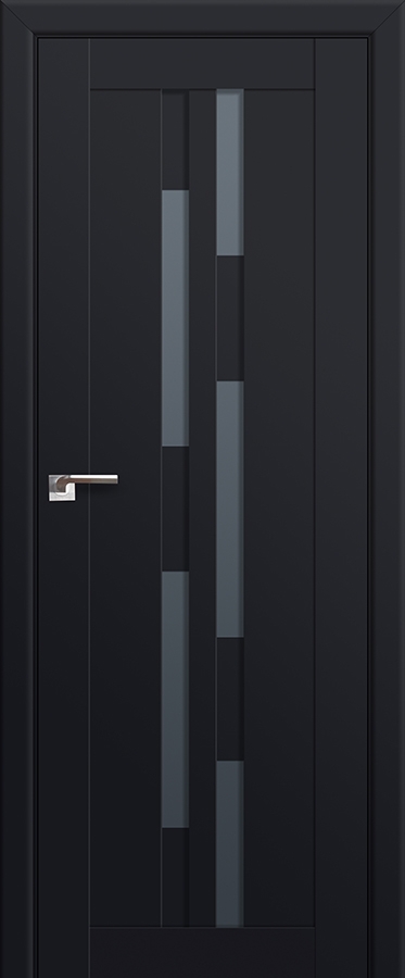 межкомнатные двери  Profil Doors 30U графит чёрный seidenmatt
