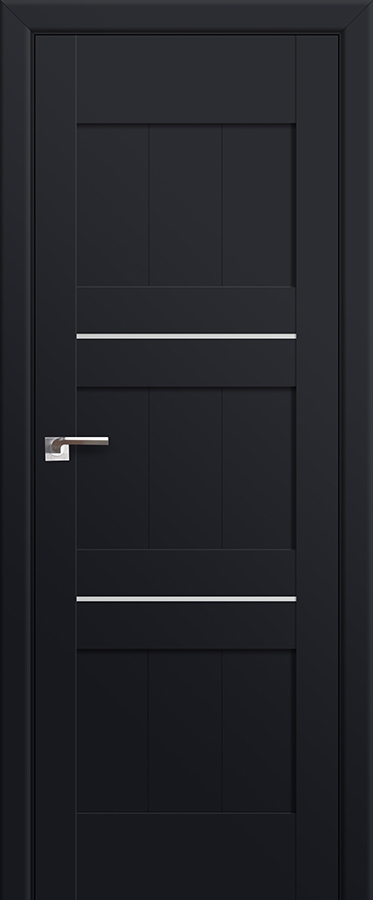 межкомнатные двери  Profil Doors 34U чёрный seidenmatt