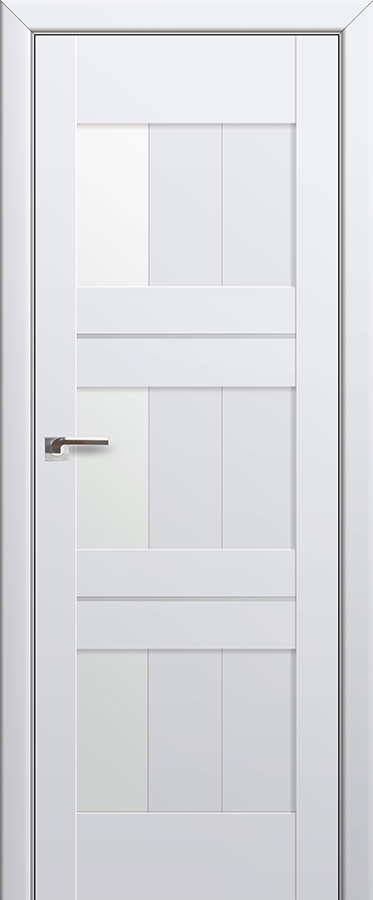 межкомнатные двери  Profil Doors 35U белый триплекс аляска