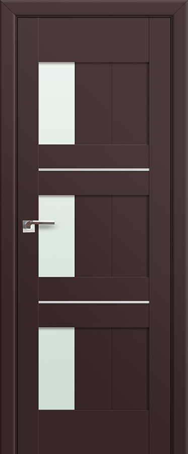 межкомнатные двери  Profil Doors 35U тёмно-коричневые