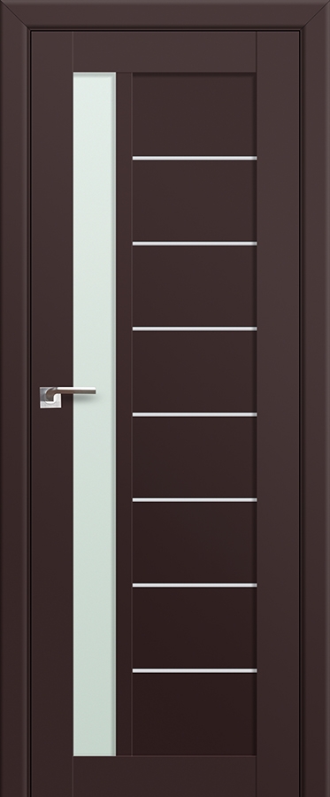 межкомнатные двери  Profil Doors 37U тёмно-коричневые