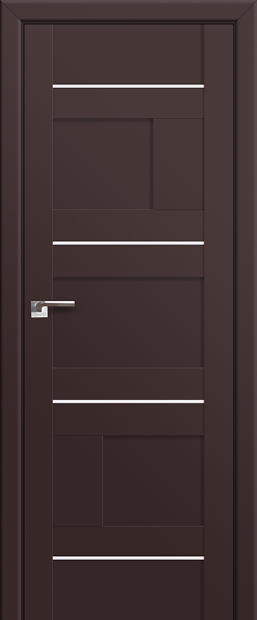 межкомнатные двери  Profil Doors 38U тёмно-коричневые