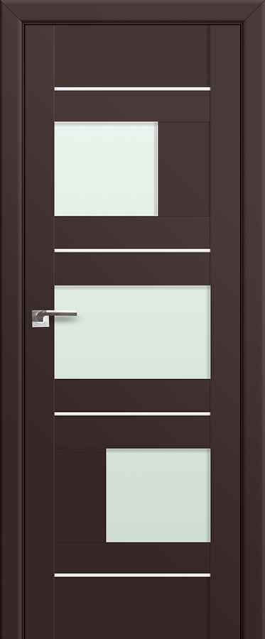 межкомнатные двери  Profil Doors 39U тёмно-коричневые
