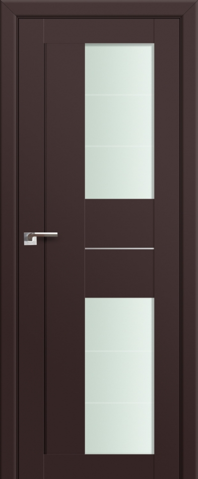межкомнатные двери  Profil Doors 44U Varga тёмно-коричневые