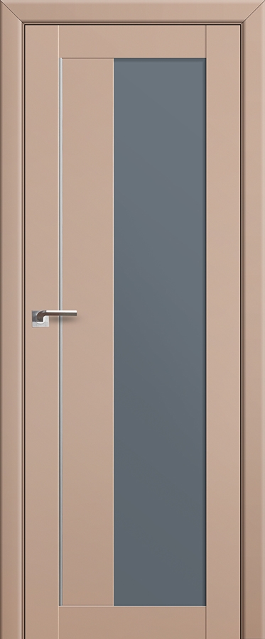 межкомнатные двери  Profil Doors 47U серебро графит магнолия