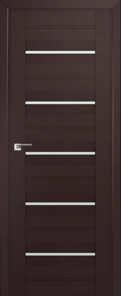 межкомнатные двери  Profil Doors 48U тёмно-коричневые