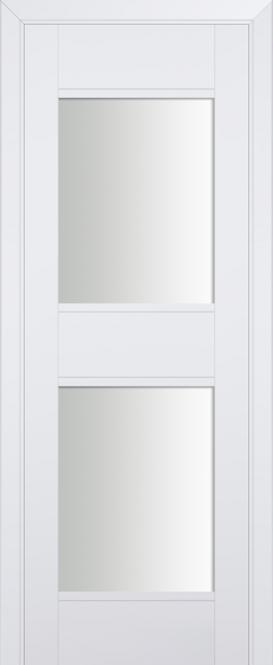 межкомнатные двери  Profil Doors 51U белый триплекс аляска