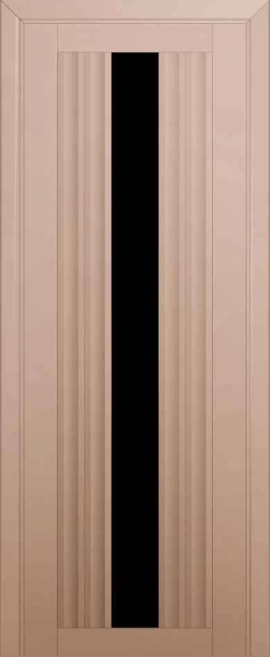 межкомнатные двери  Profil Doors 53U чёрный триплекс капучино сатинат