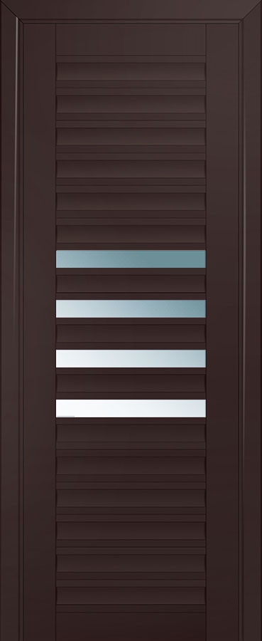 межкомнатные двери  Profil Doors 55U тёмно-коричневые