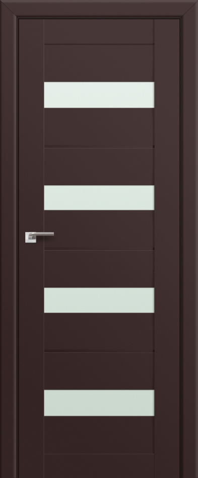 межкомнатные двери  Profil Doors 60U тёмно-коричневые