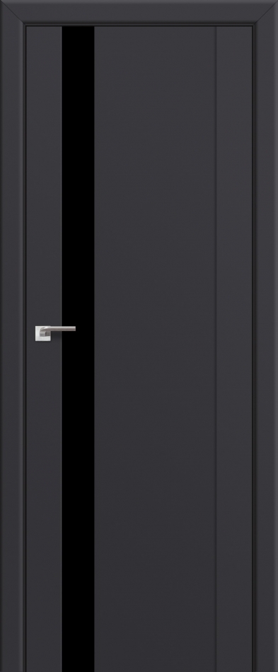 межкомнатные двери  Profil Doors 62U чёрный антрацит