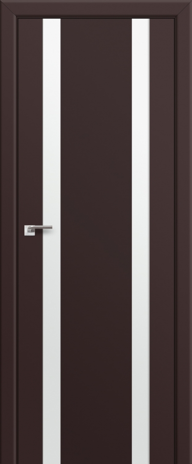 межкомнатные двери  Profil Doors 63U тёмно-коричневые