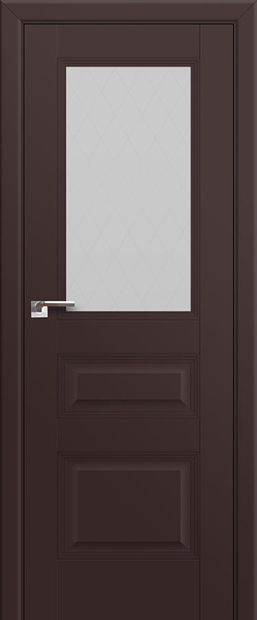 Profil Doors 67U стекло Ромб тёмно-коричневые