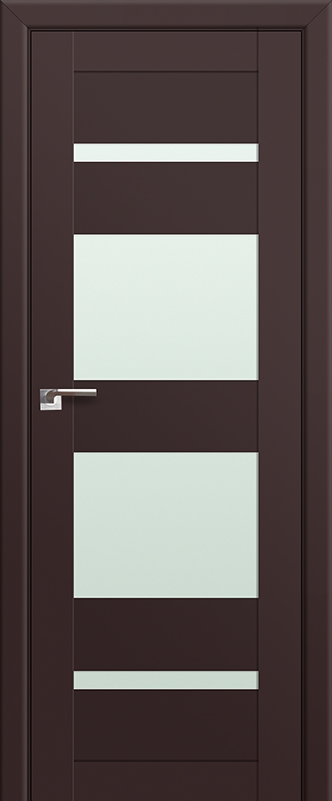 межкомнатные двери  Profil Doors 72U  тёмно-коричневые