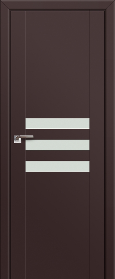 межкомнатные двери  Profil Doors 74U тёмно-коричневые