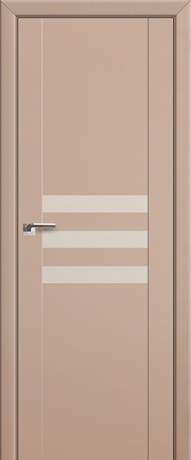 межкомнатные двери  Profil Doors 74U перламутровый капучино сатинат