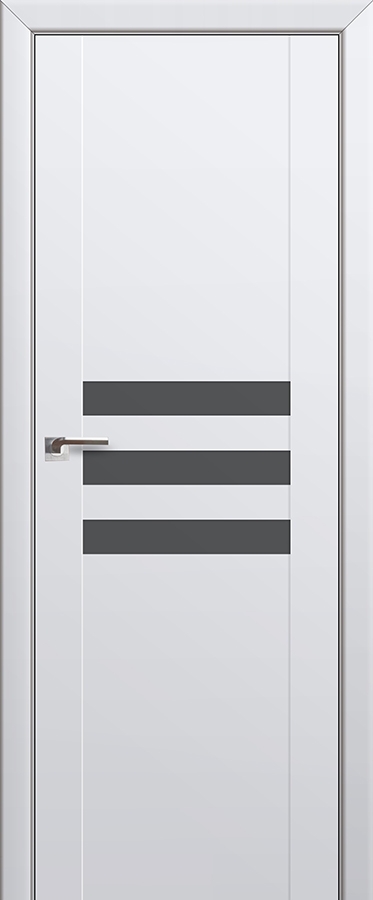 межкомнатные двери  Profil Doors 74U серебряный аляска