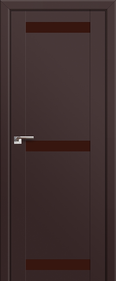 межкомнатные двери  Profil Doors 75U коричневый тёмно-коричневые