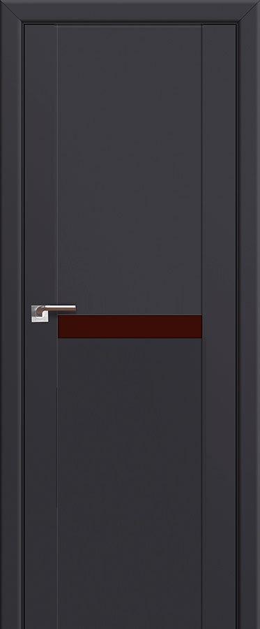 межкомнатные двери  Profil Doors 86U коричневый антрацит