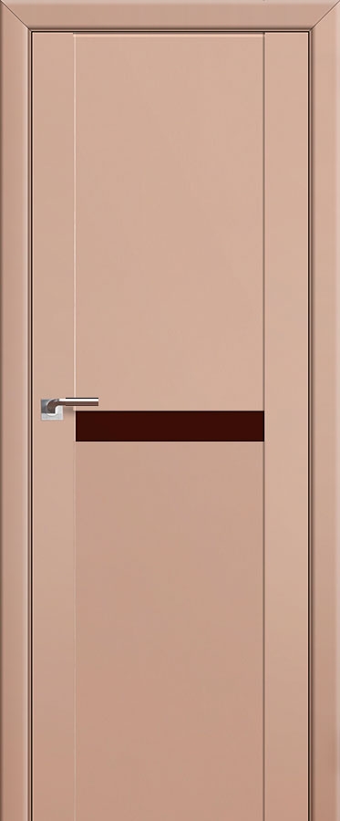 межкомнатные двери  Profil Doors 86U коричневый капучино сатинат