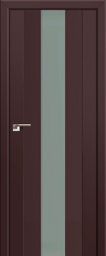 межкомнатные двери  Profil Doors 89U серебряный тёмно-коричневые