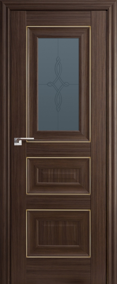 межкомнатные двери  Profil Doors 26X гравировка Узор натвуд натинга