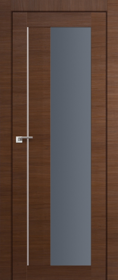 межкомнатные двери  Profil Doors 47X серебро графит малага черри кроскут