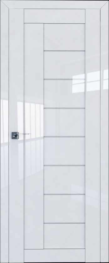 межкомнатные двери  Profil Doors 17L белый триплекс белый глянец