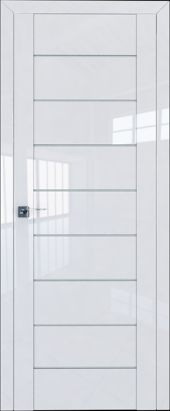 межкомнатные двери  Profil Doors 45L мателюкс белый глянец