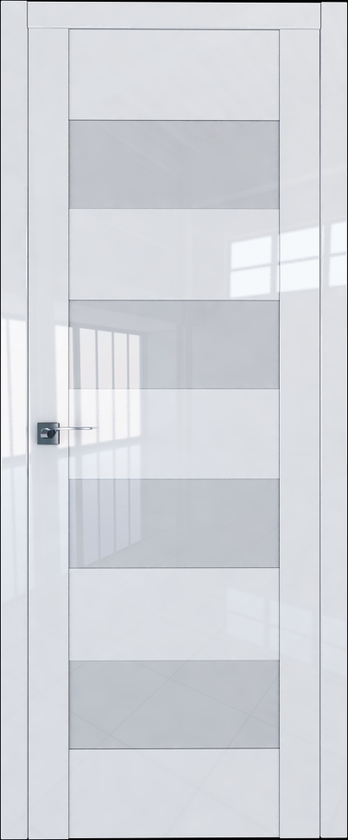 межкомнатные двери  Profil Doors 46L белый триплекс белый глянец