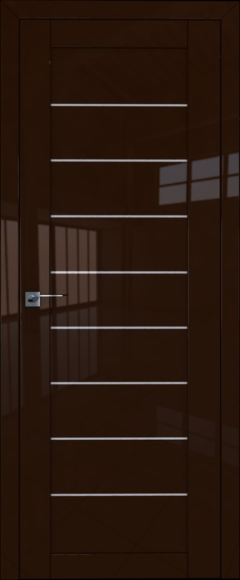 межкомнатные двери  Profil Doors 73L белый триплекс терра глянец
