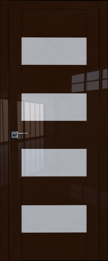 межкомнатные двери  Profil Doors 46L белый триплекс терра глянец