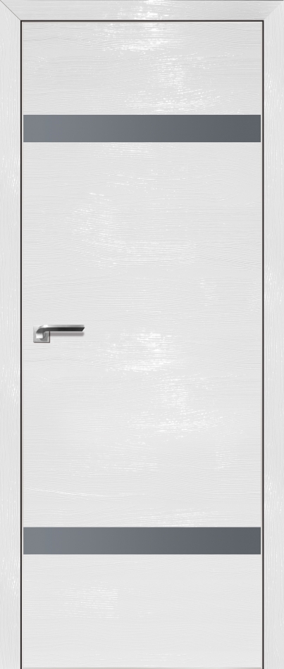 межкомнатные двери  Profil Doors 3STK серебро Pine White глянец